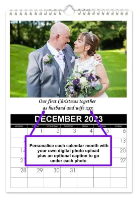 2036 Personalised Photo Calendar