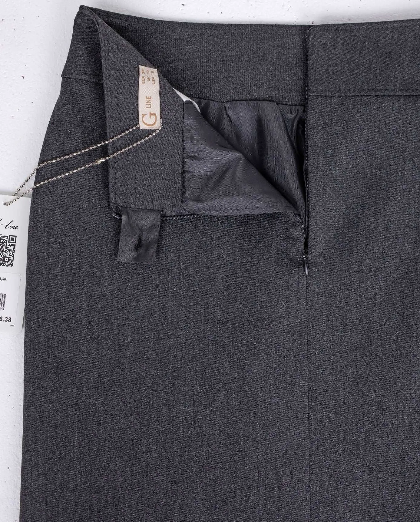 Back Vented Midi Pencil Skirt - G-Line
