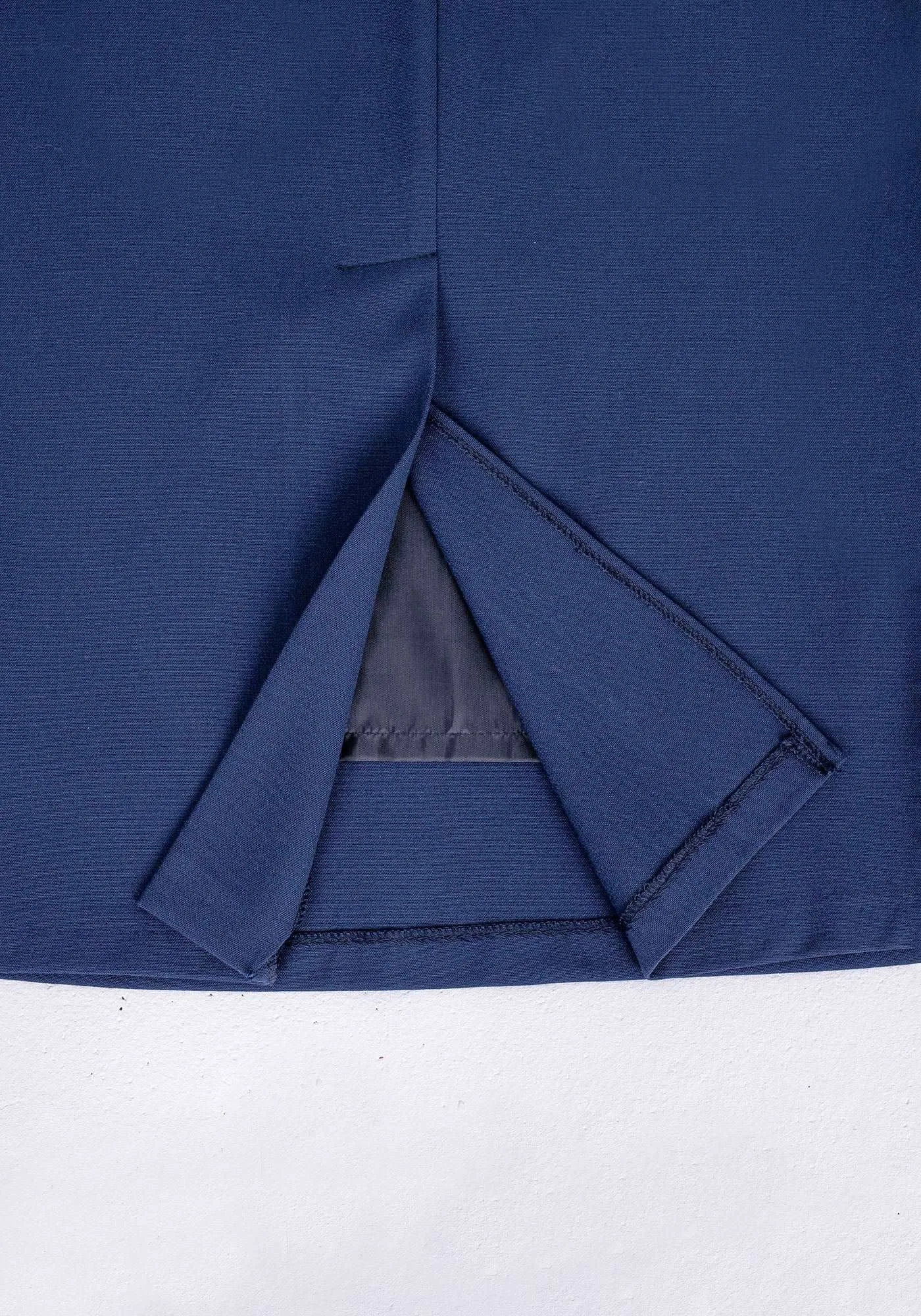 Back Vented Midi Pencil Skirt - G-Line