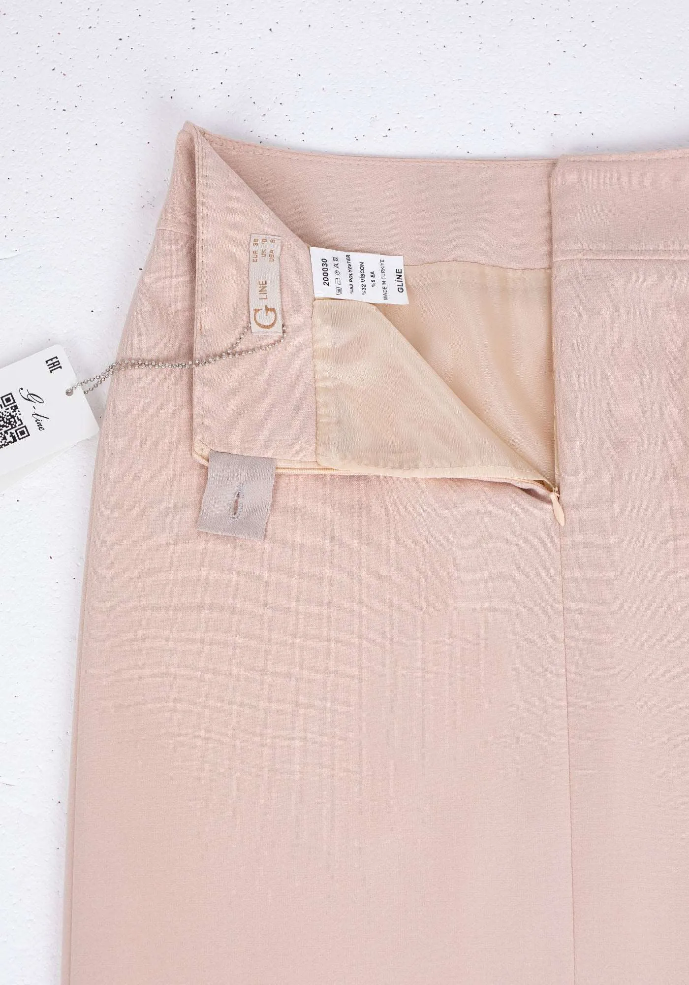 Back Vented Midi Pencil Skirt - G-Line