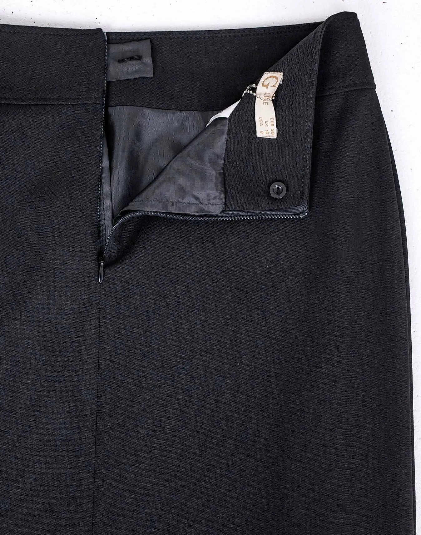 Back Vented Midi Pencil Skirt - G-Line
