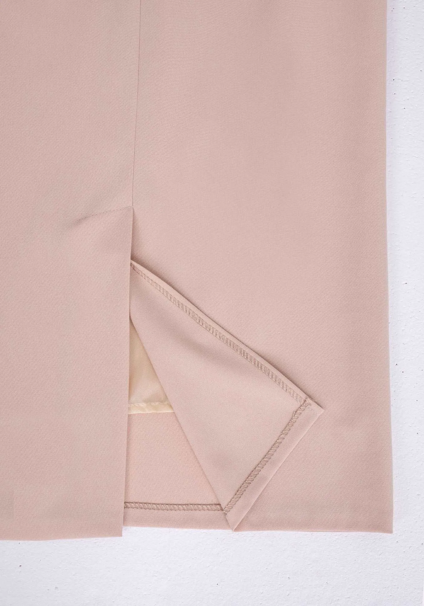 Back Vented Midi Pencil Skirt - G-Line