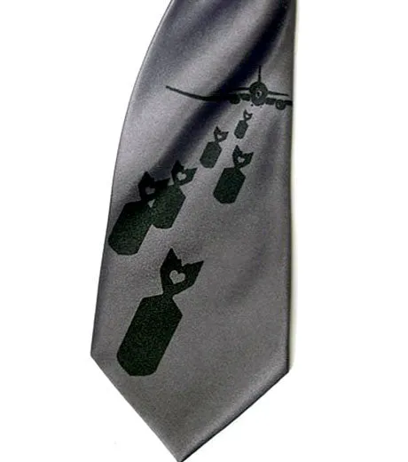 Bombs Away! Microfiber Necktie
