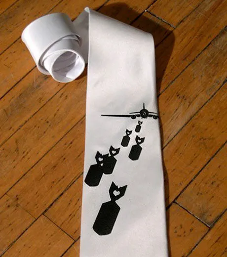 Bombs Away! Microfiber Necktie