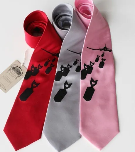 Bombs Away! Microfiber Necktie