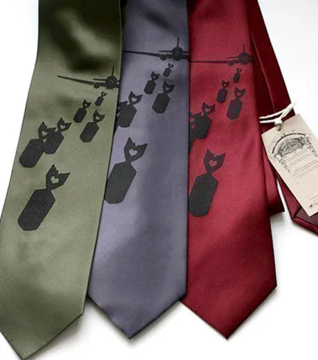 Bombs Away! Microfiber Necktie