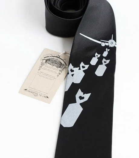 Bombs Away! Microfiber Necktie