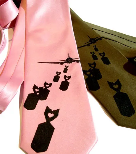 Bombs Away! Microfiber Necktie