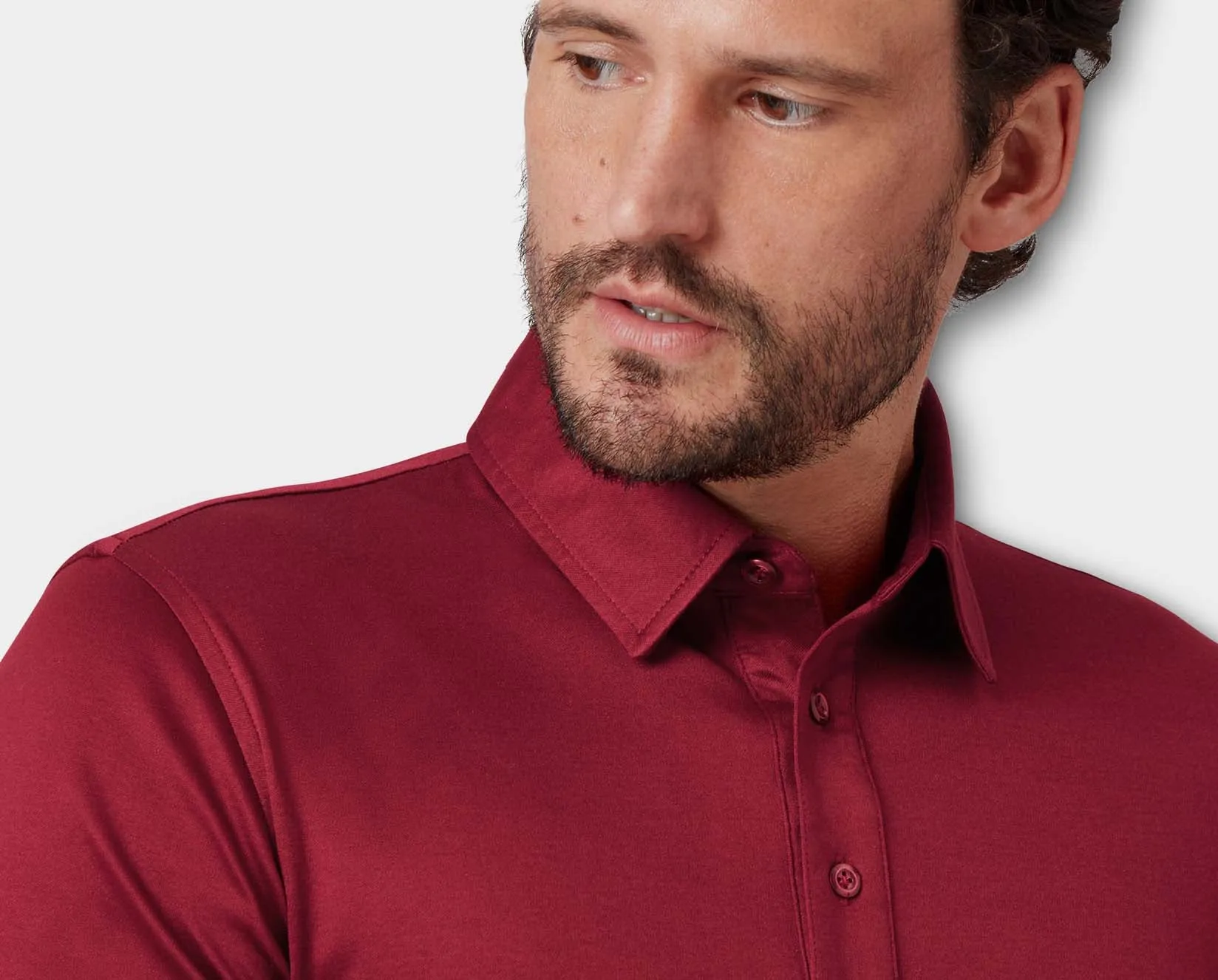 Cardinale Red Egyptian Cotton Polo Shirt