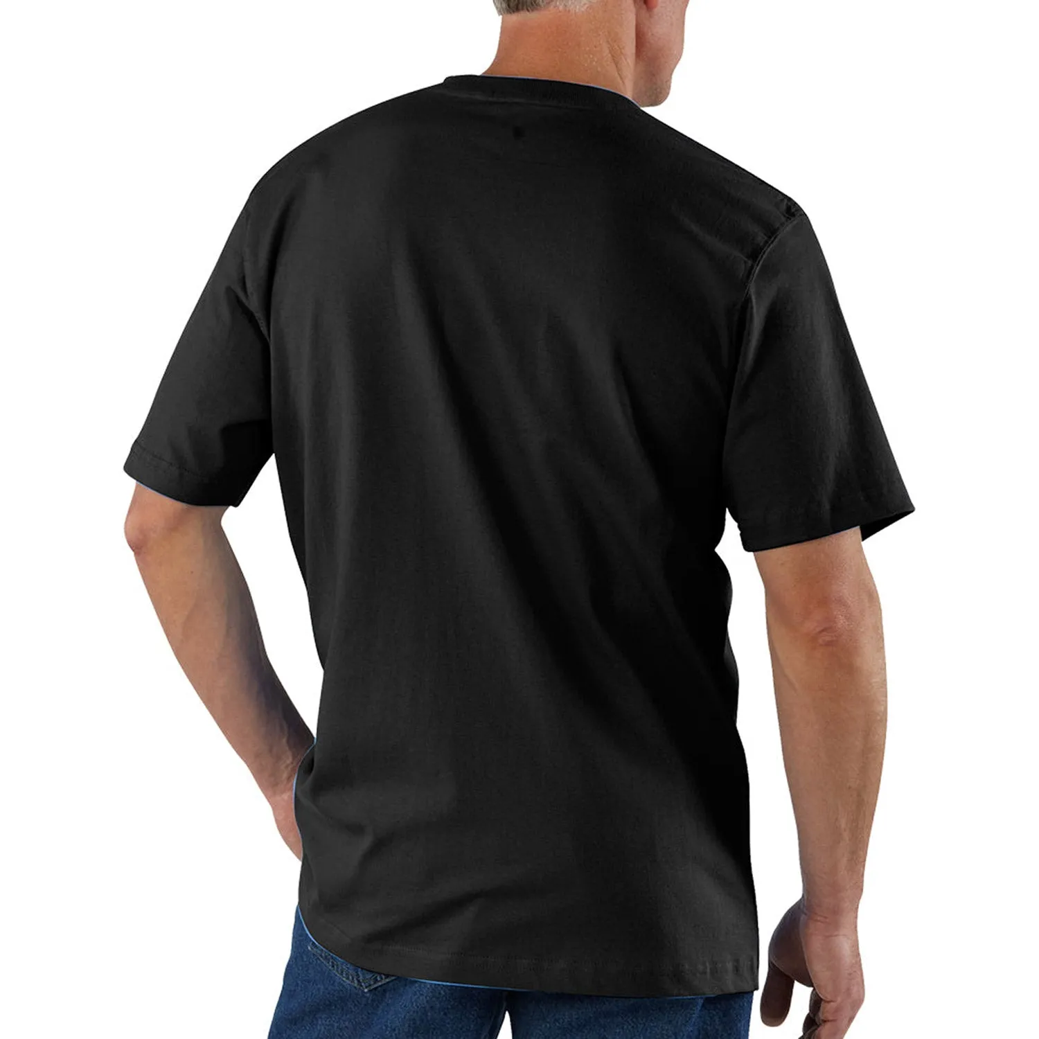 Carhartt Men's Short Sleeve Pocket T-Shirt_Black