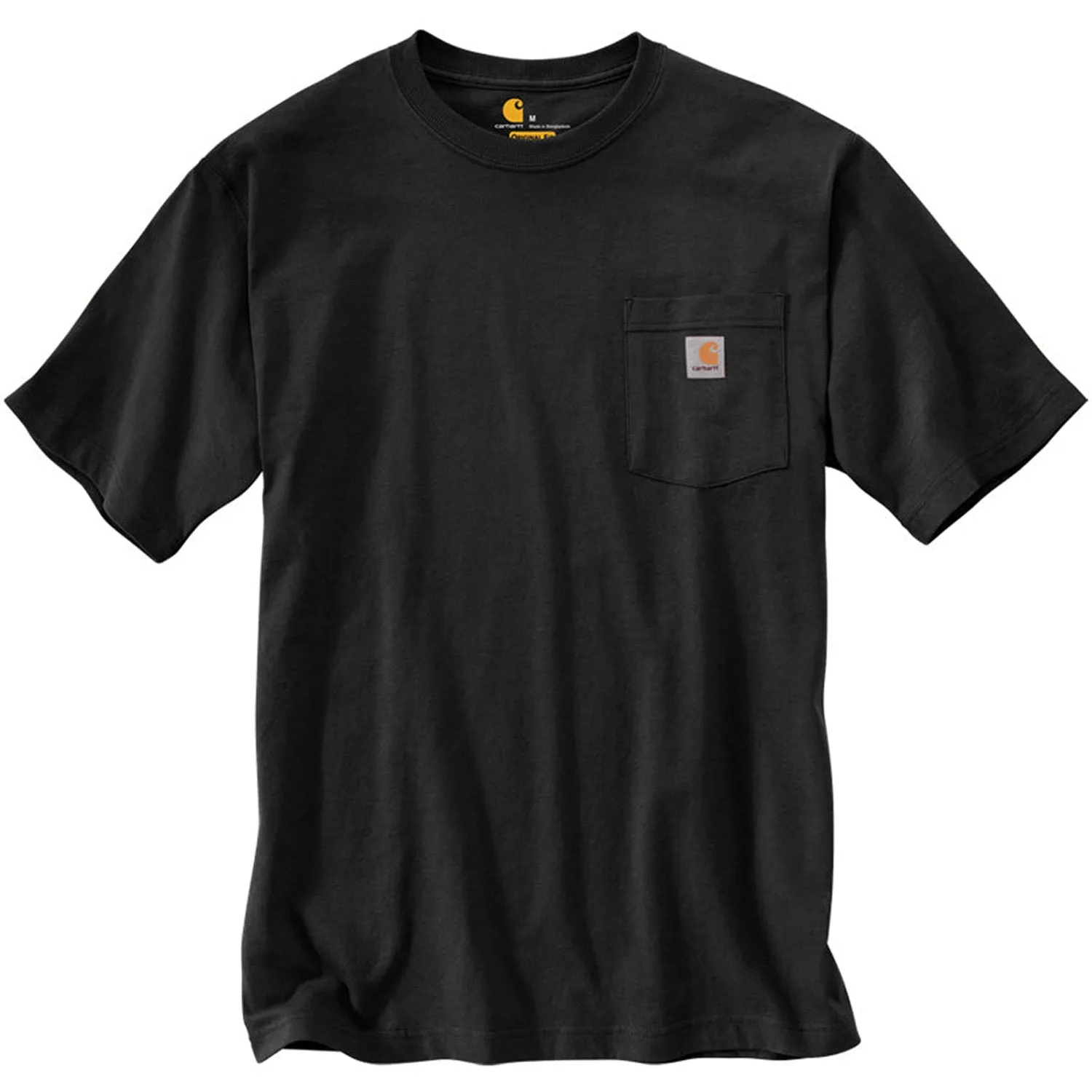 Carhartt Men's Short Sleeve Pocket T-Shirt_Black