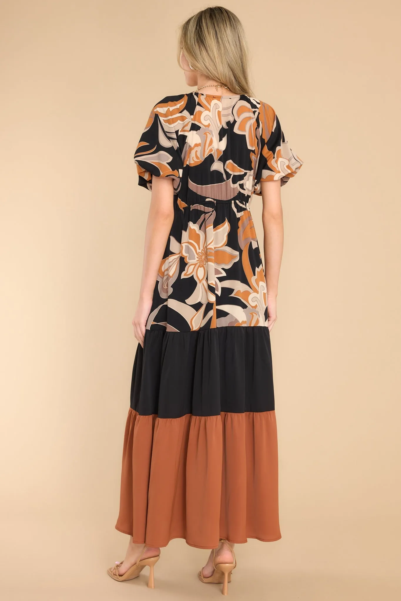Confidence To Spare Black Maxi Dress
