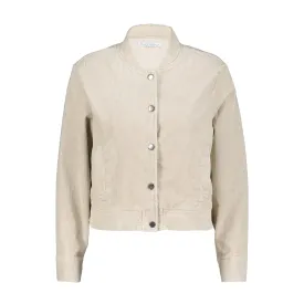 Corduroy Bomber Jacket - Stone
