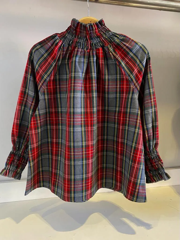CRW22.4486-24 GREY/RED PLAID