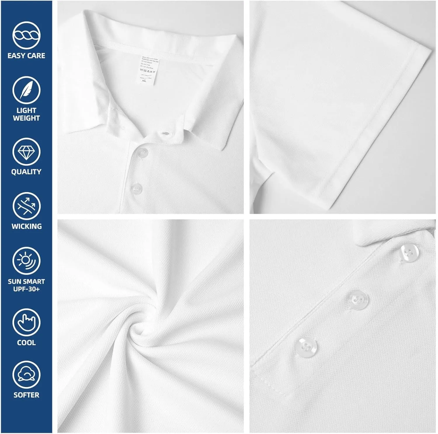 Custom Polo Shirt for Men Women Design Your Own Printed Front Back and Sleeve Personalized with Logo & Text