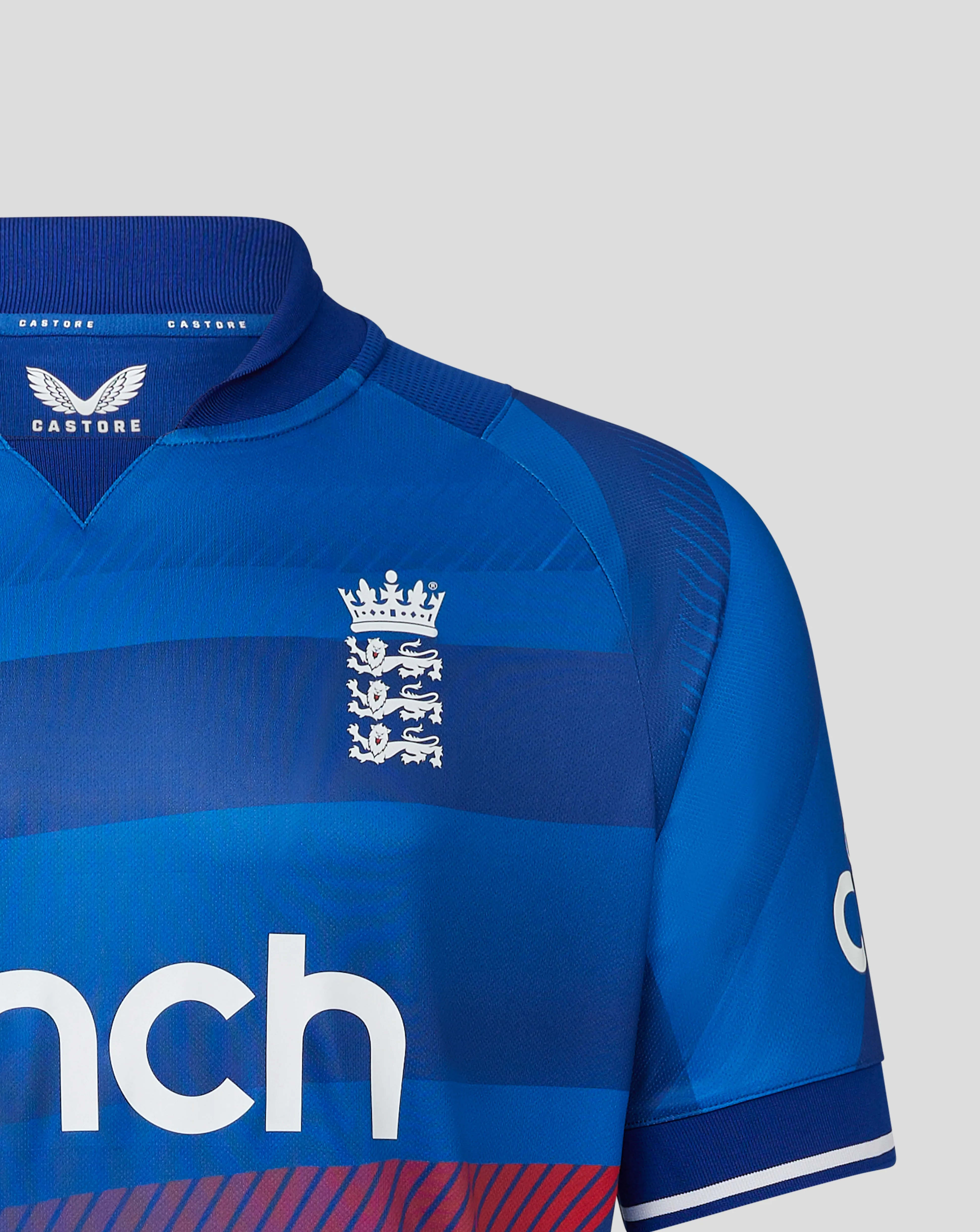 England Cricket Men's ODI Shirt - Blue