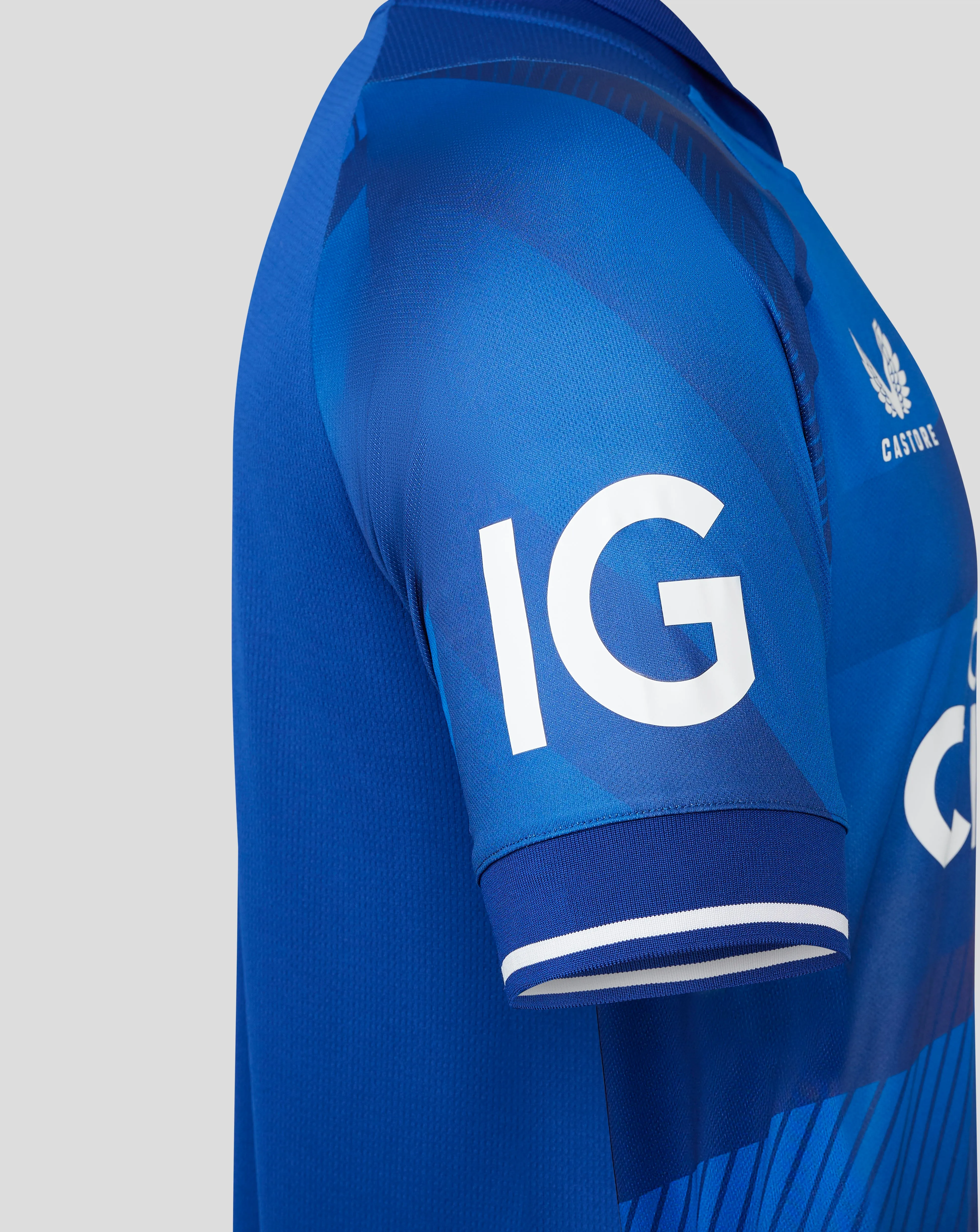 England Cricket Men's ODI Shirt - Blue