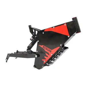 Exclusive Customize FC-1 Stealth Bomber Ebike Strong Steel Frame Fit 72V 3000W-8000W Power Mountain Ebike