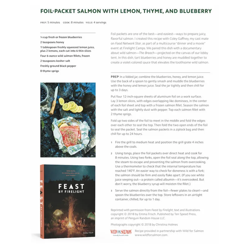 Feast by Firelight Book by Emma Frisch