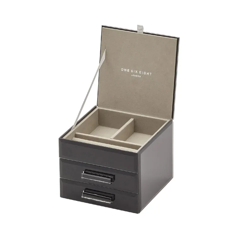 Gabriella Small Jewellery Box - Black