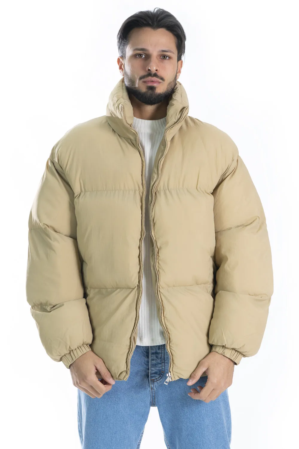 Giubbotto Uomo Bomber Imbottito Over Size Art. Gb121