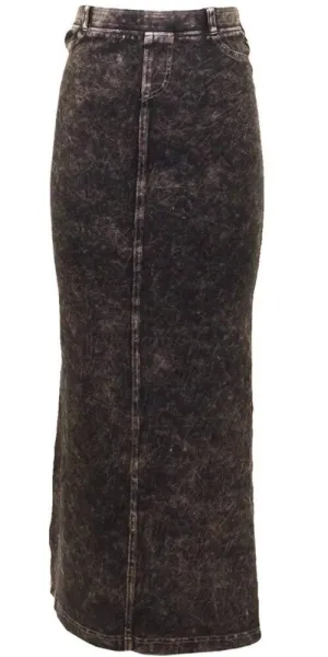 Hard Tail Long Denim Black Denim / Xs