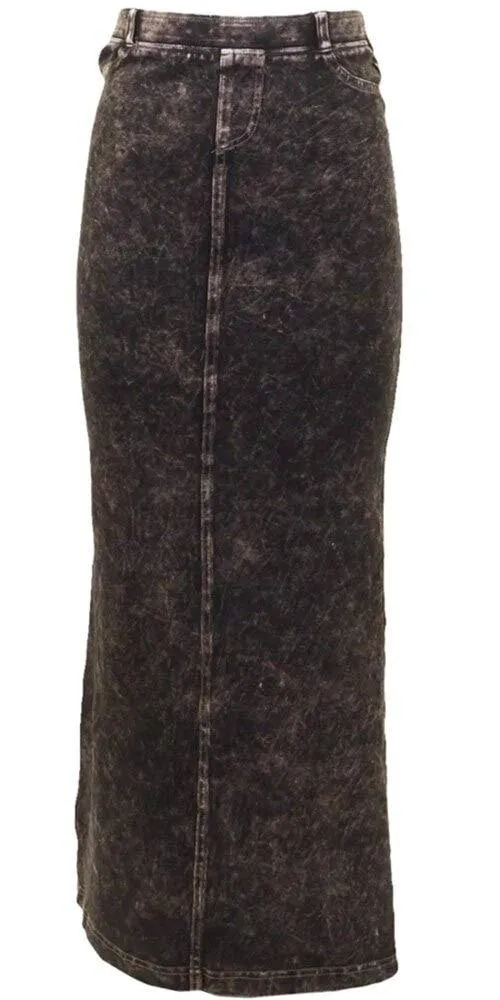 Hard Tail Long Denim Black Denim / Xs