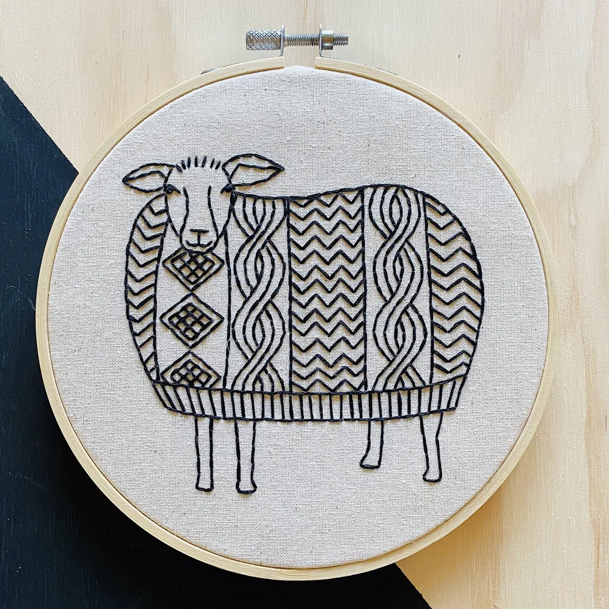 Hook, Line & Tinker - Sweater Weather Complete Embroidery Kit