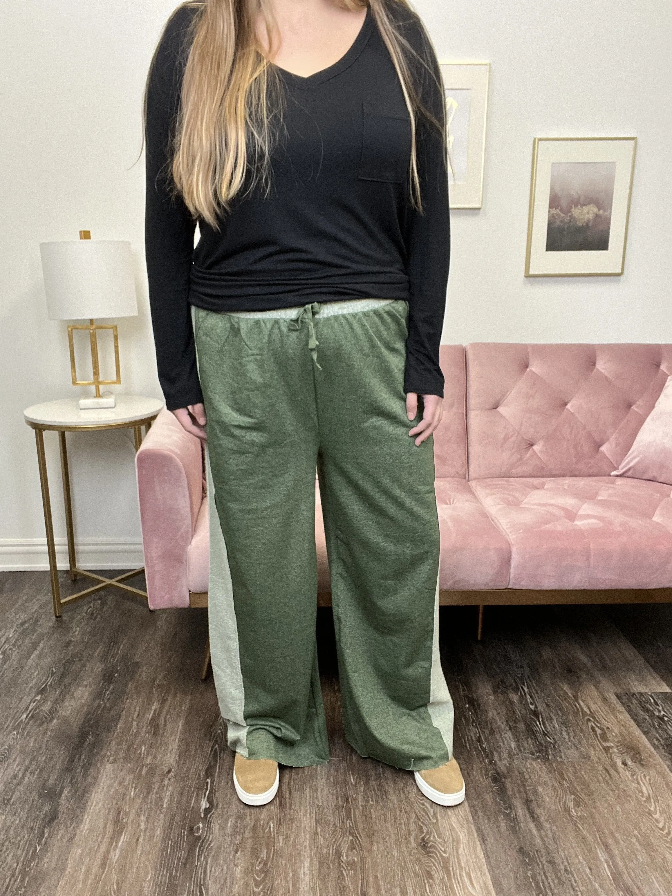 Hungry For More Pull On Wide Leg Pants