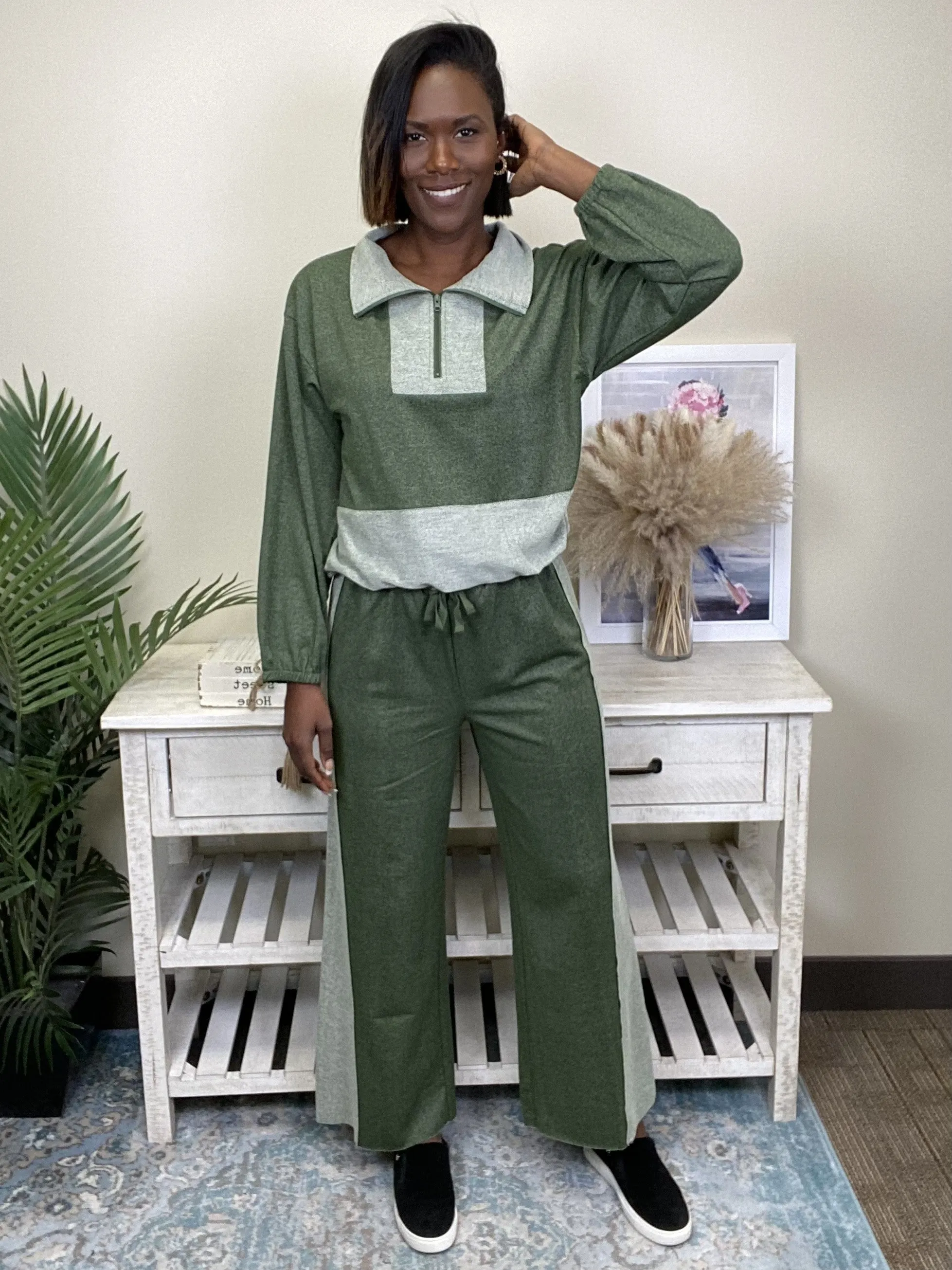 Hungry For More Pull On Wide Leg Pants