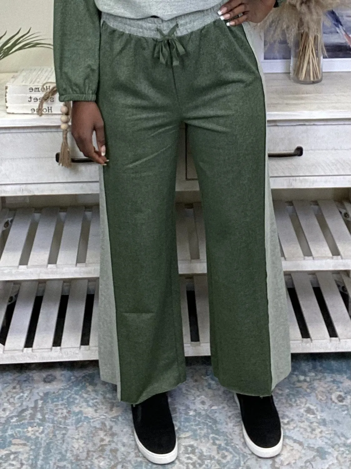 Hungry For More Pull On Wide Leg Pants