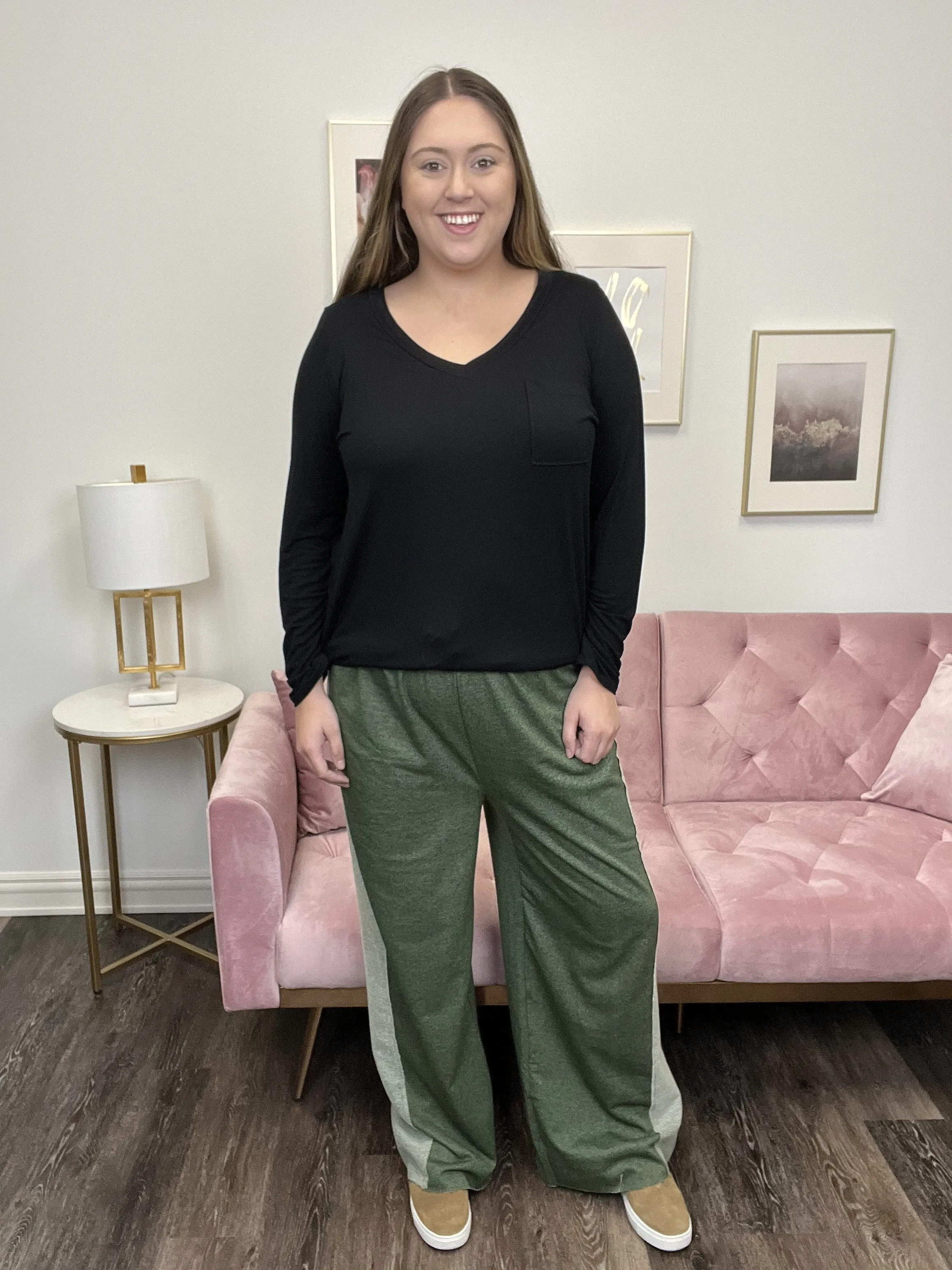 Hungry For More Pull On Wide Leg Pants