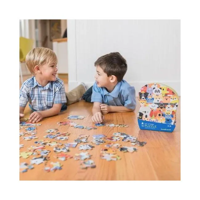 Junior Puzzle (72pc) - Lots Of Dogs