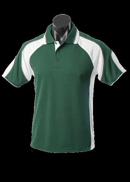 Kids Murray Polo Bottle/White