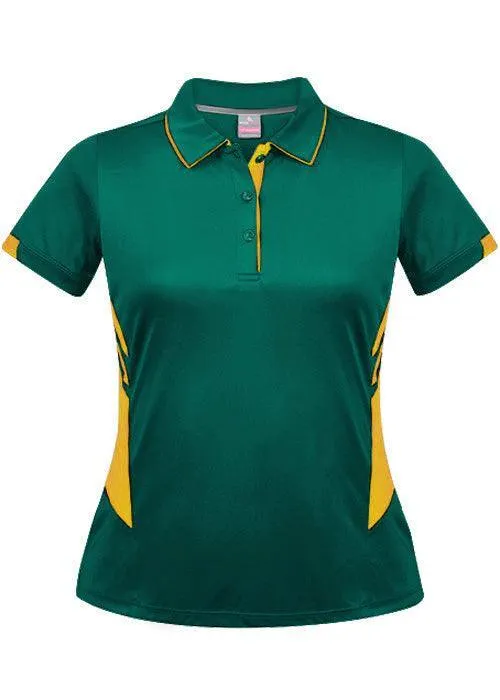 Ladies Tasman Polo Bottle/Gold