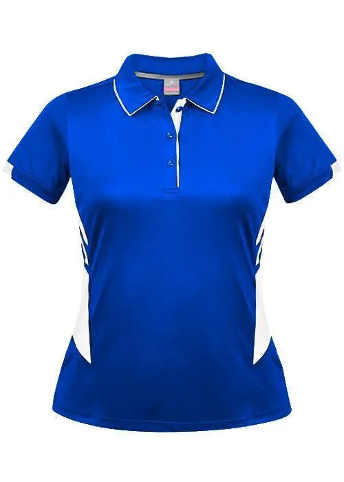 Ladies Tasman Polo Royal/White