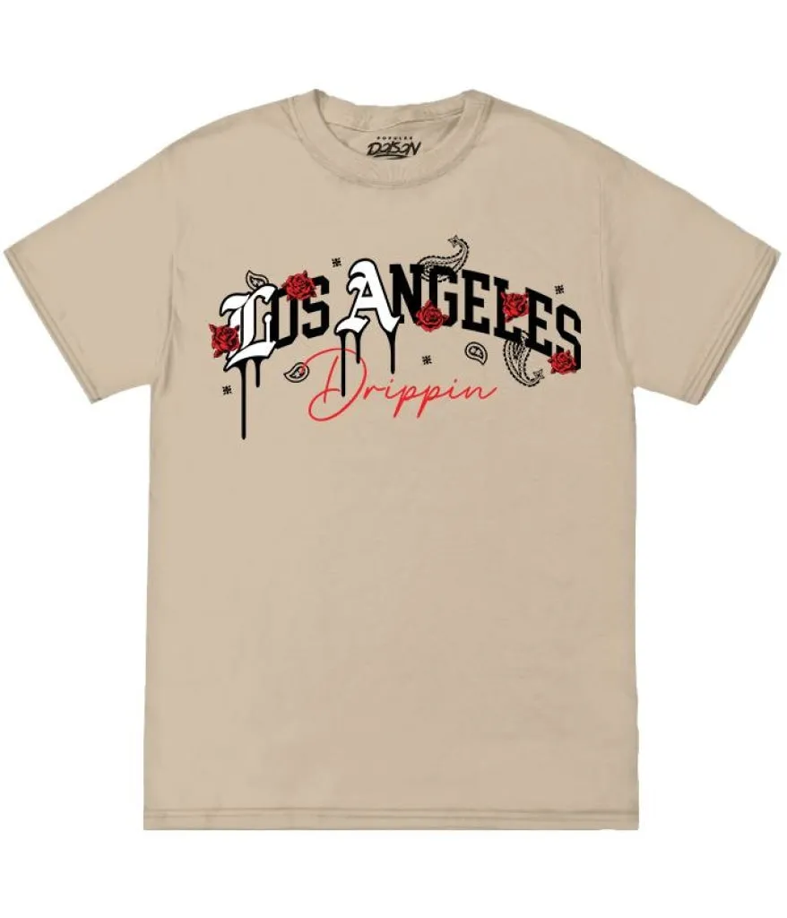 LOS ANGELES ROSE TEE