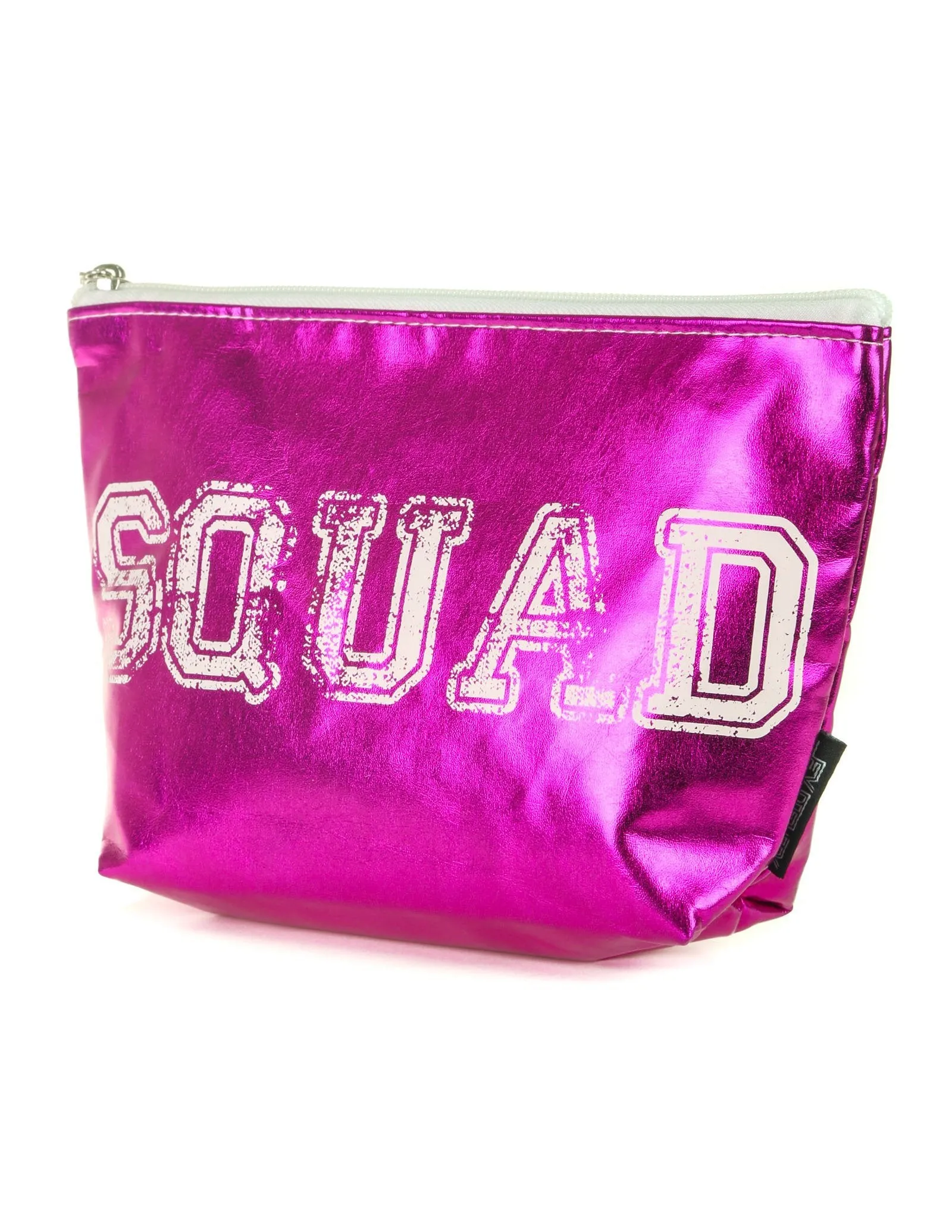 Make-Up Bag | Zip Pouch | SQUAD Metallic Magenta