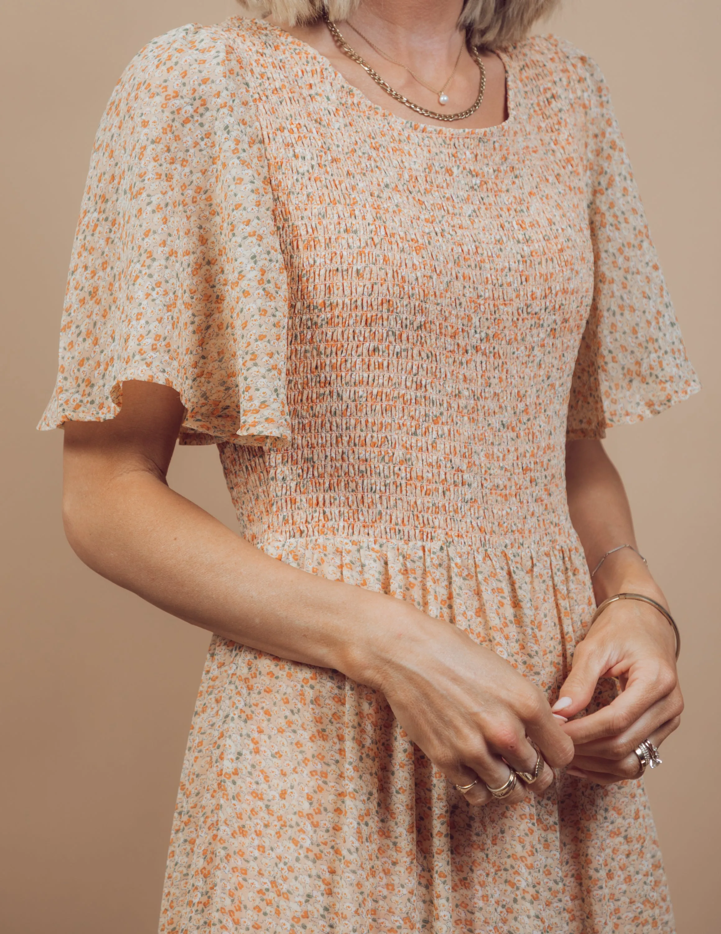Meriah Chiffon Dress