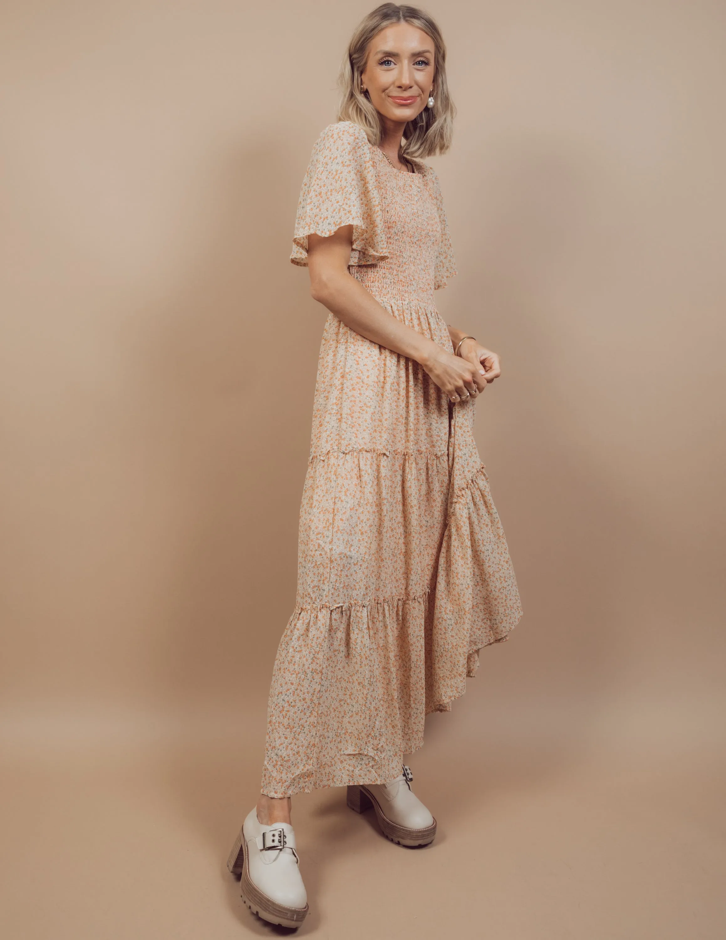 Meriah Chiffon Dress