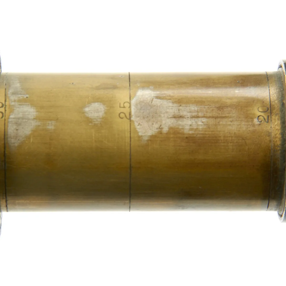 Original British WWI French-Made Trench M.G. Telescope mounted on Hotchkiss Portative Tripod