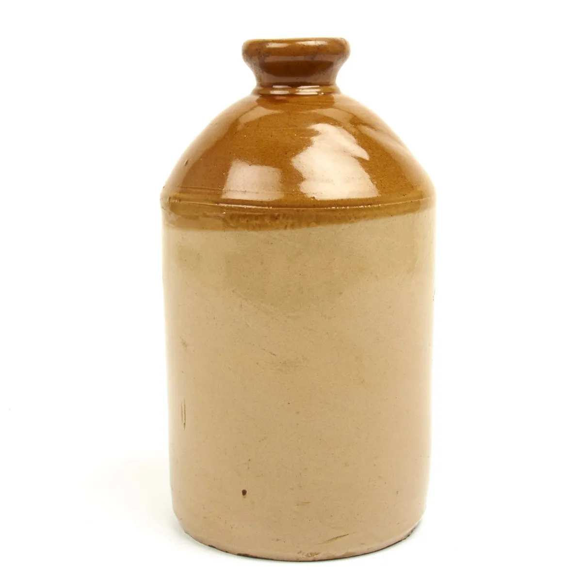 Original British WWI Military Issue S.R.D. Rum Jug - Maker Marked