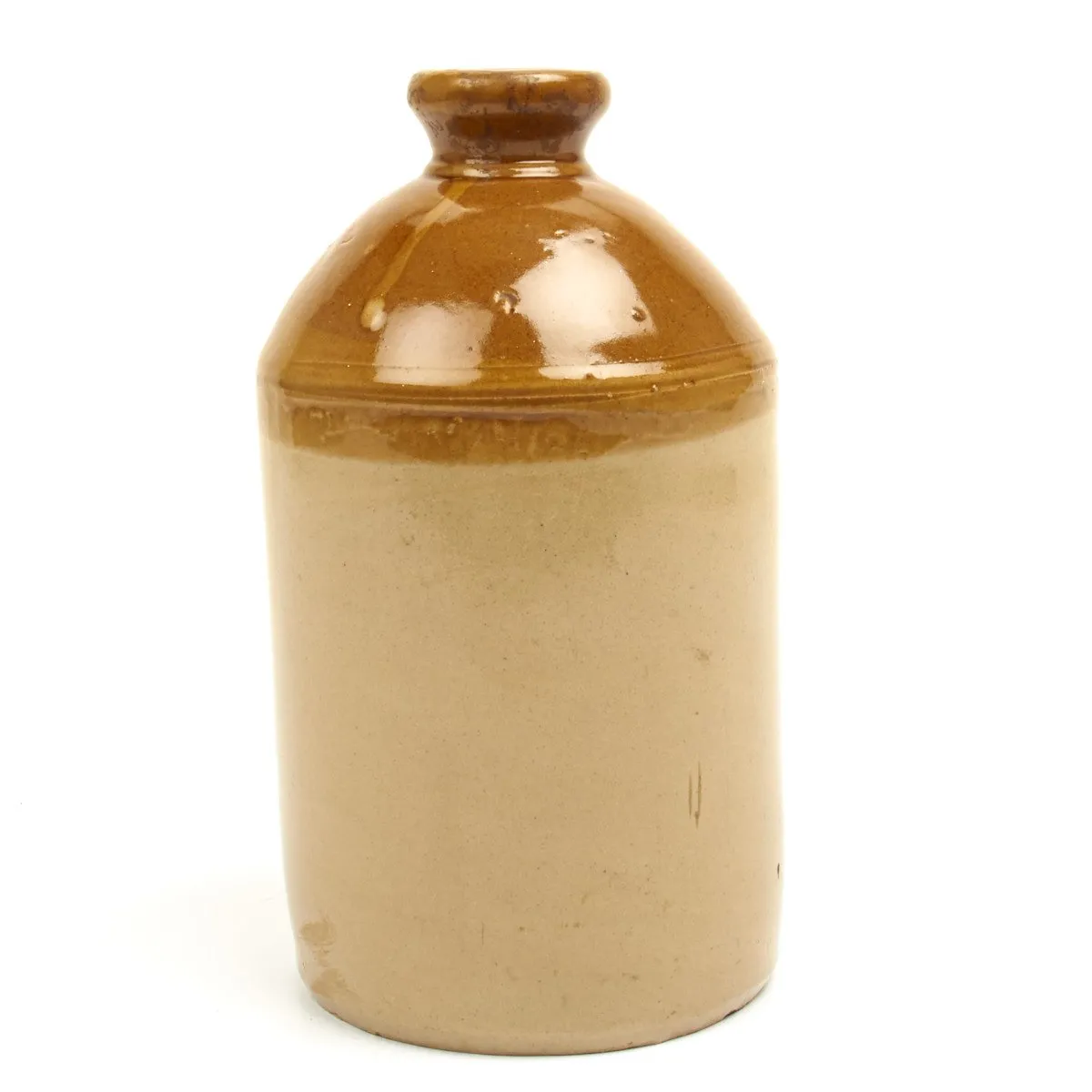 Original British WWI Military Issue S.R.D. Rum Jug - Maker Marked