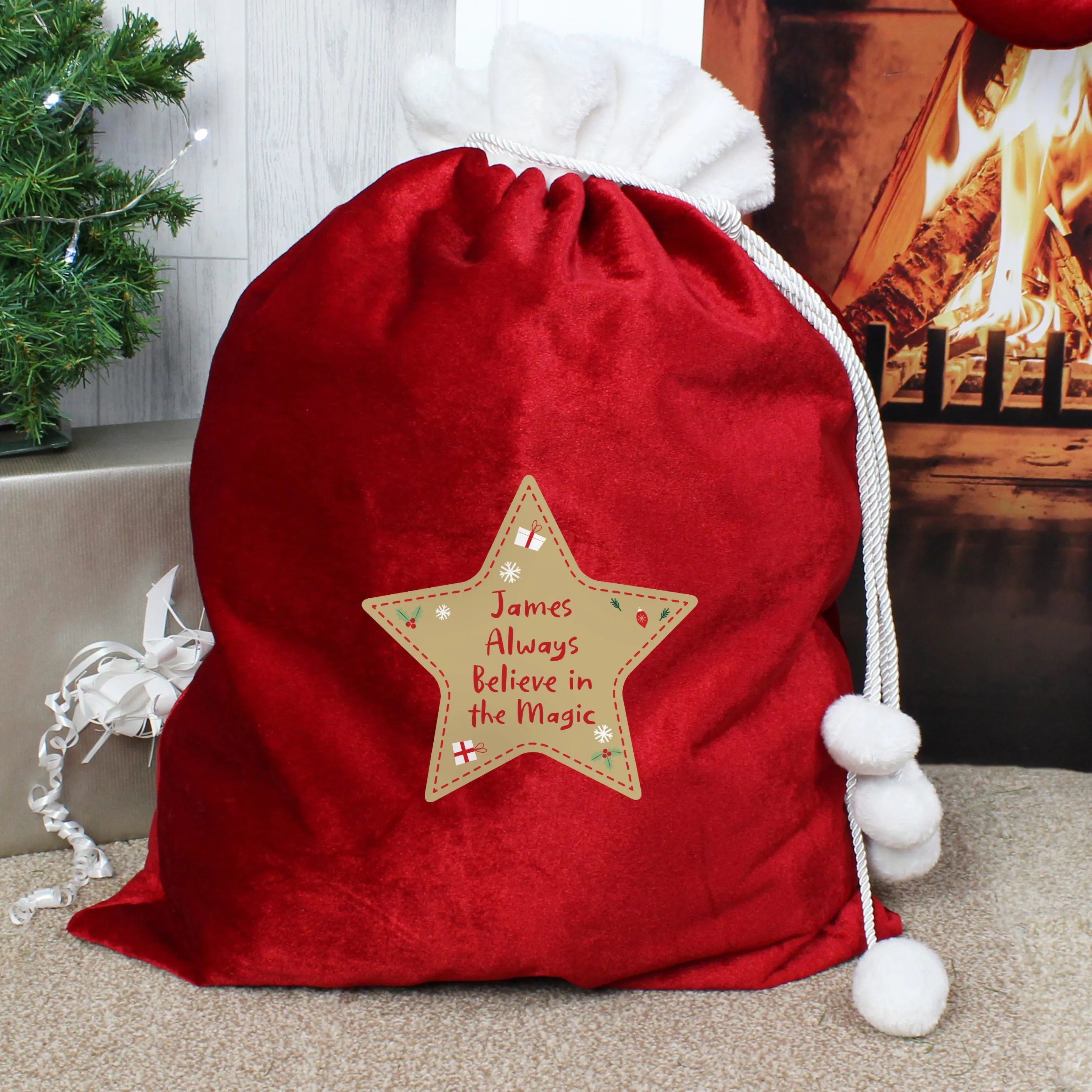 Personalised Children's Christmas Sack