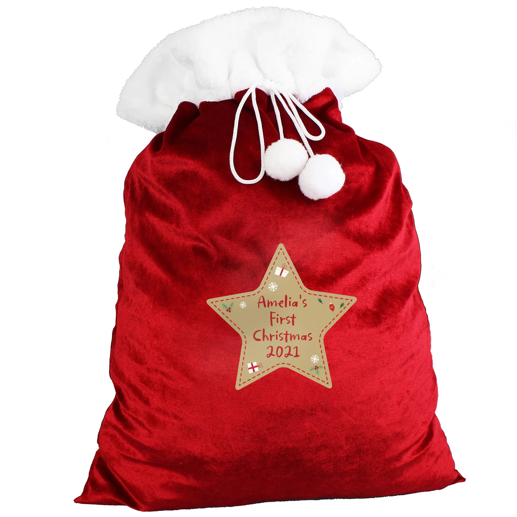 Personalised Children's Christmas Sack