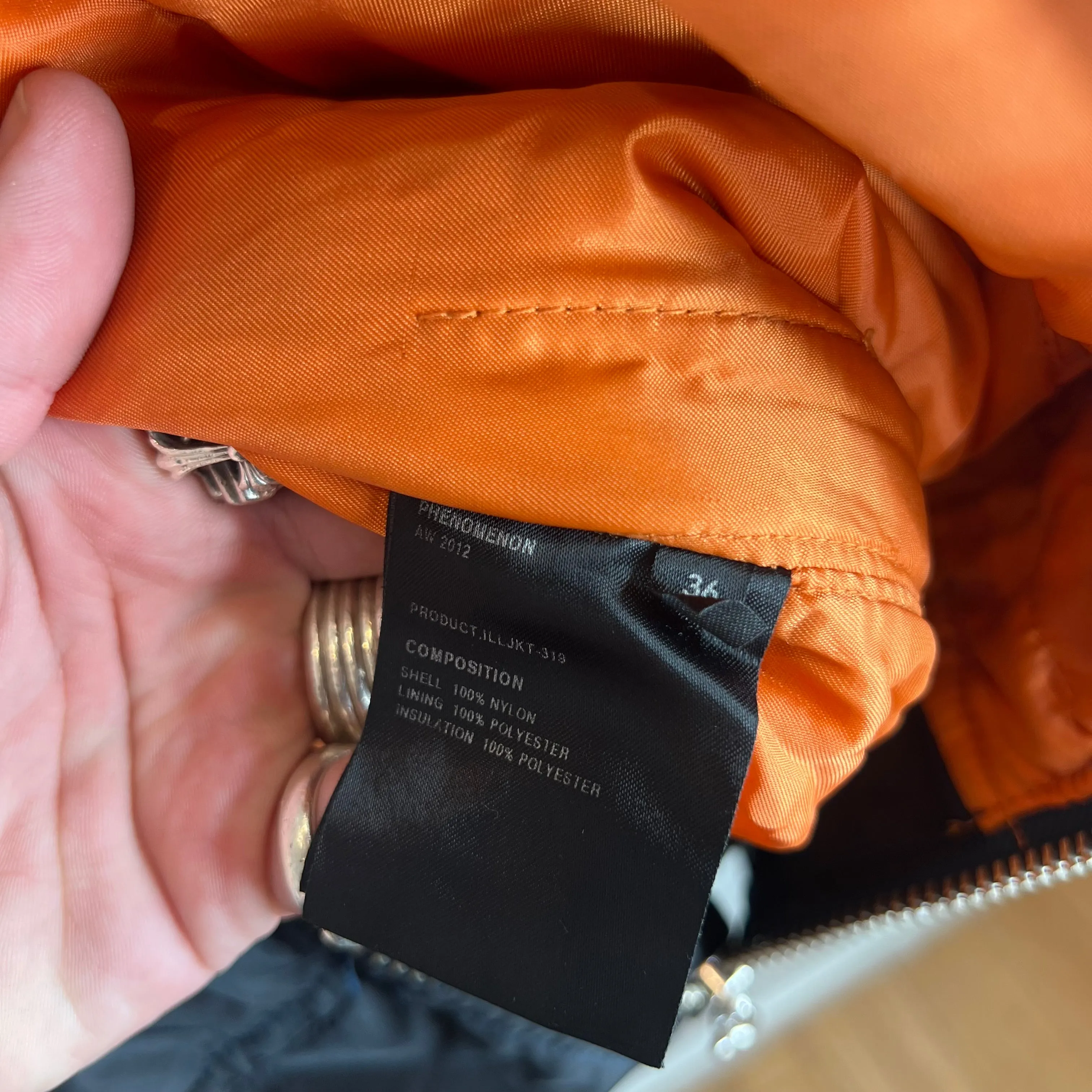 Phenomenon Zipper Bomber Jacket
