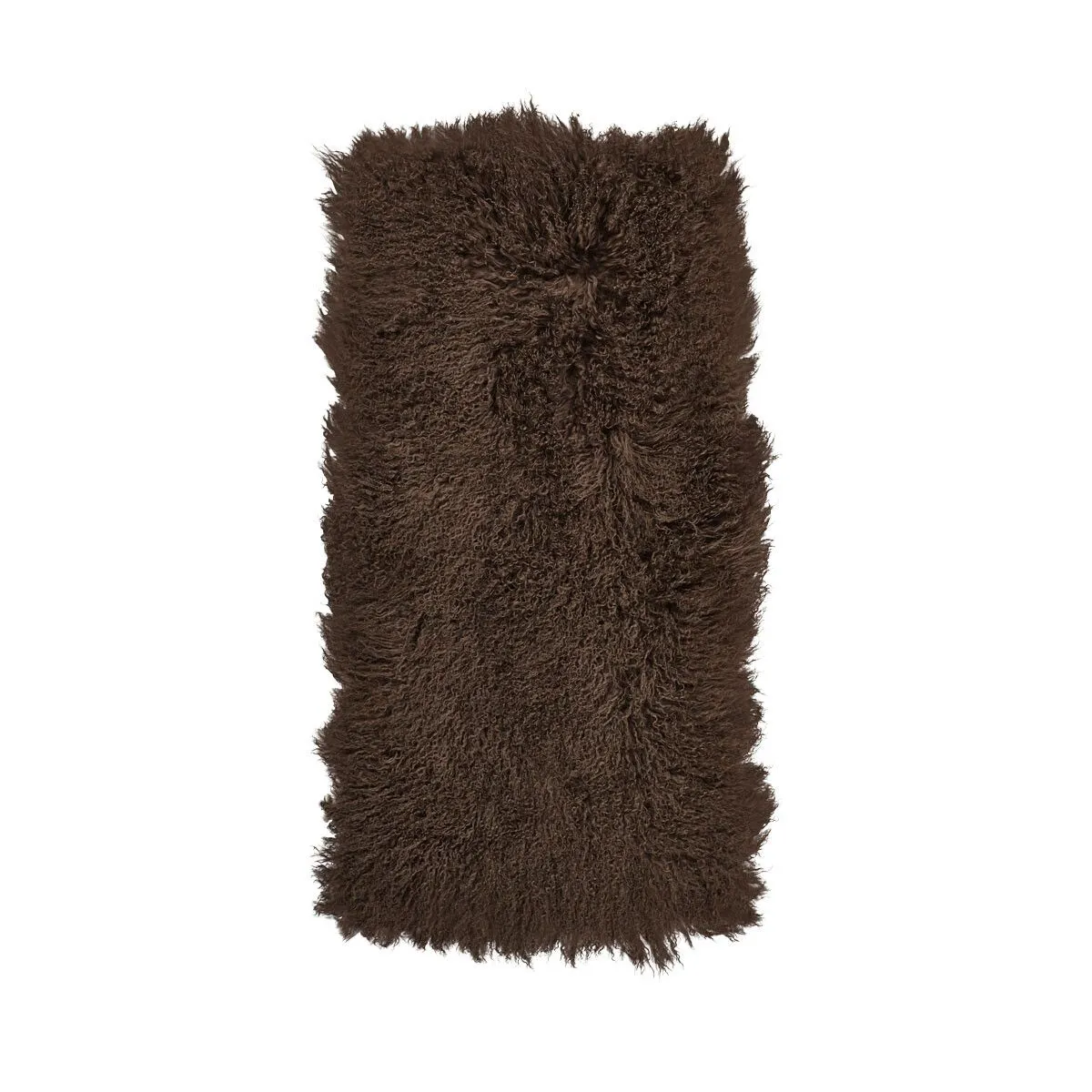 Plaid of Curly Sheepskin | Tibet | 60x120 cm