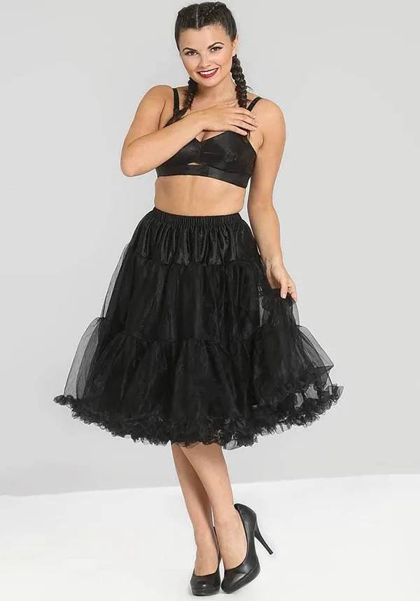 Polly [Black] | PETTICOAT