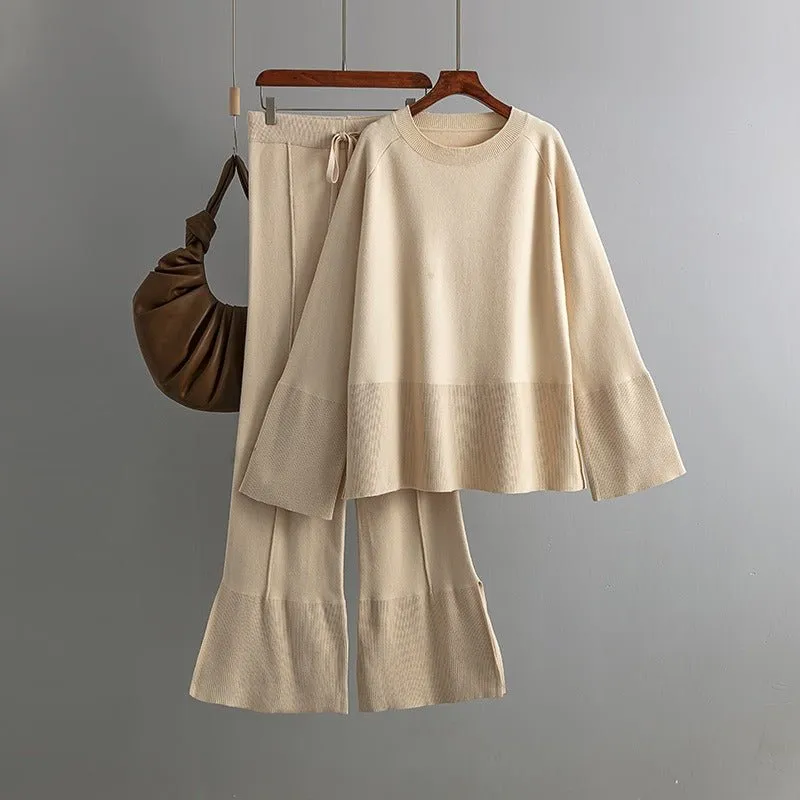 Pre Order:  Knit Sweater   Pants Loungewear Set