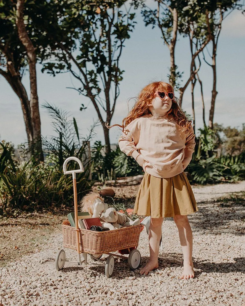 Rattan Wonder Wagon | Natural